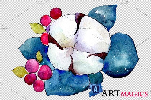 Bouquet flower composition PNG set - 3083070