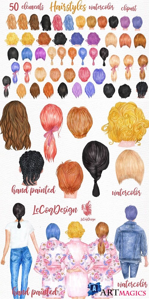 Hairstyles clipart Custom hairstyle - 3811675