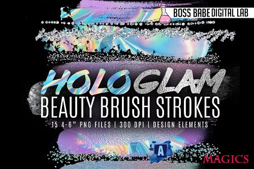 HoloGLAM Beauty Brush Strokes  230434