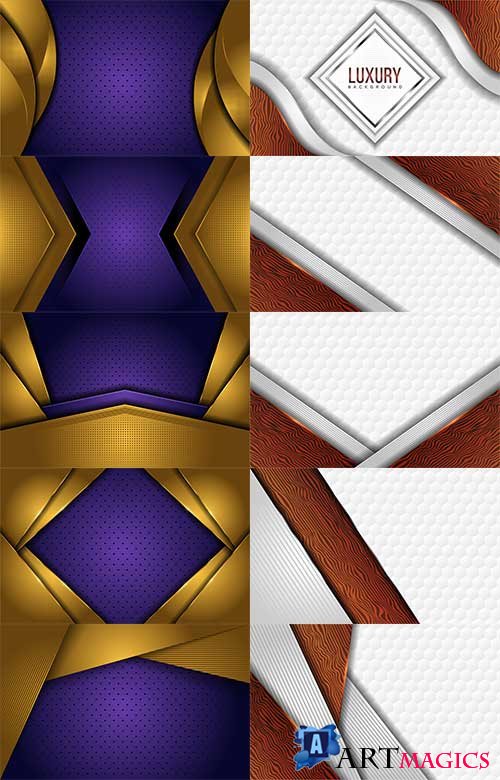     -   / Elegant backgrounds with gold - Vector Graphics