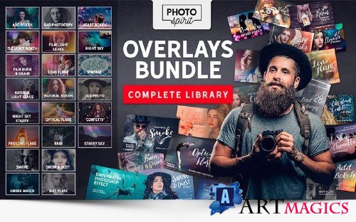 inkydeals - 1000+ Premium HD Overlays and Actions for Photoshop