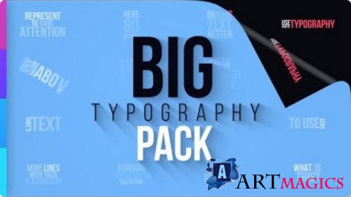Big Typography Pack 21348986 - Project for After Effects (Videohive)