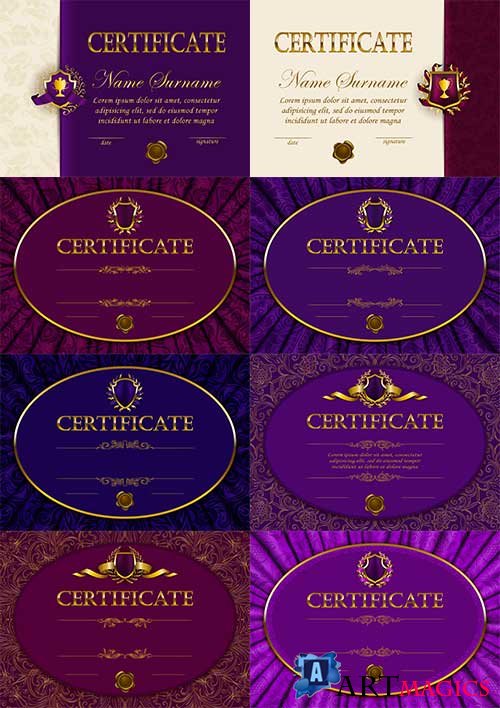   -   / Elegant certificates - Vector Graphics