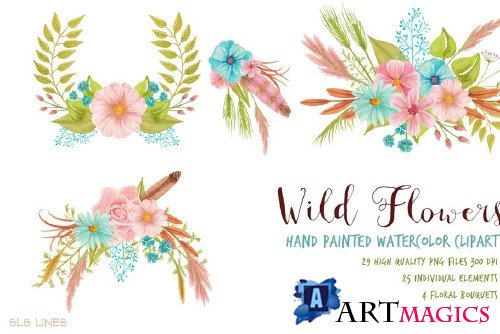 Wild Flowers Meadow Set - 409890