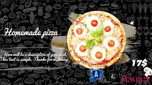 Food Menu Promo 241117 - After Effects Templates