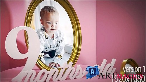 Baby 3D Album Boy And Girl 241493 - After Effects Templates