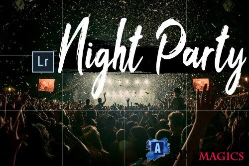 Neo Night Party Theme Desktop Lightroom Presets - 265964