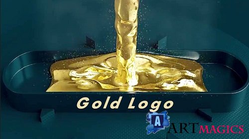 Casting Gold Logo 211119 - After Effects Templates