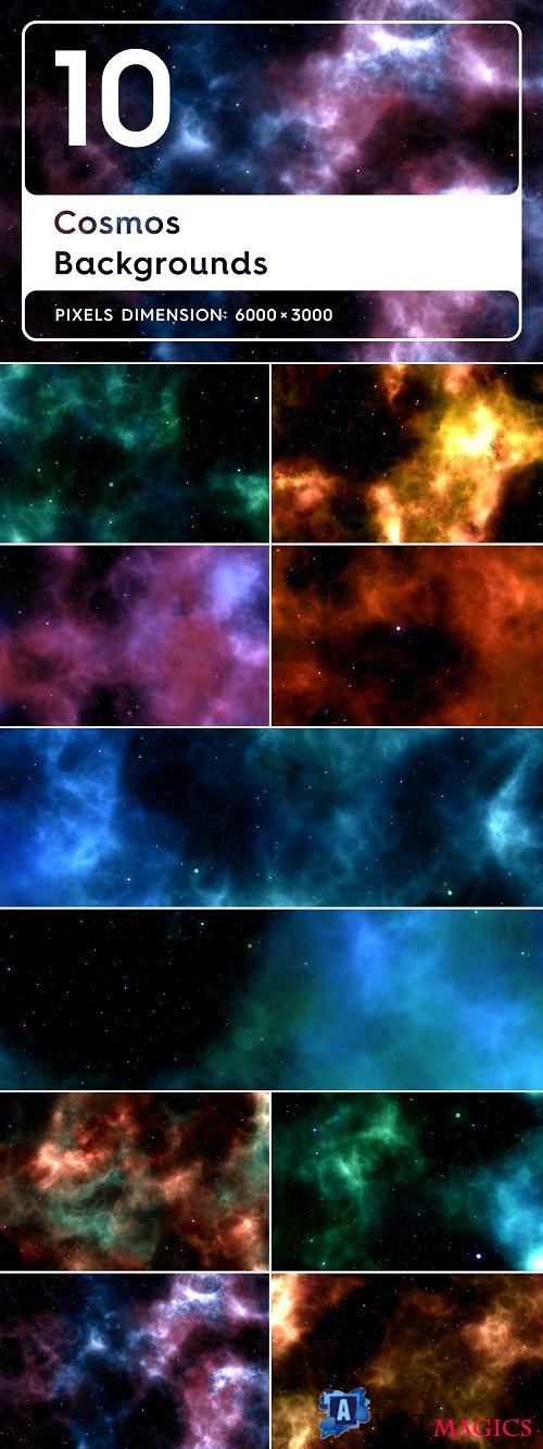 10 Cosmos Backgrounds - 3833718