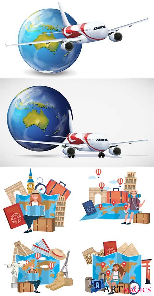   -   / Travel time - Vector Graphics