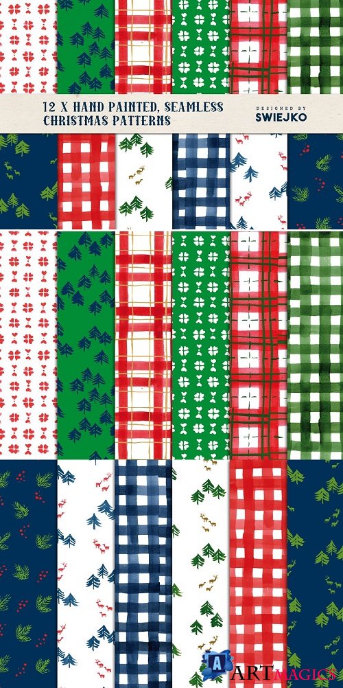 Christmas seamless patterns 1033149