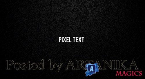 Pixel Text Transitions 193372