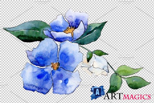 Flower Symphony watercolor png - 3908707