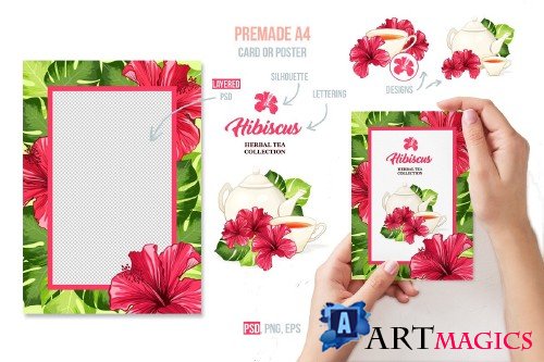 Tropical Paradise - design set - 3917524