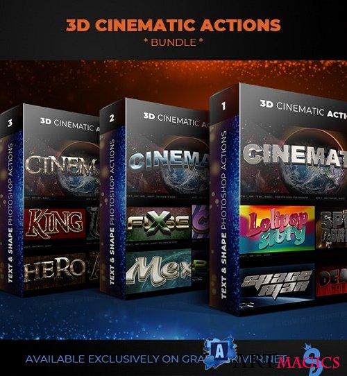 3D Cinematic Actions - Bundle 23986338