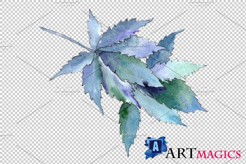 Cannabis Watercolor png - 3942990