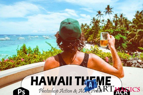 Hawaii Photoshop Actions And ACR Presets, Summer Ps preset - 289054