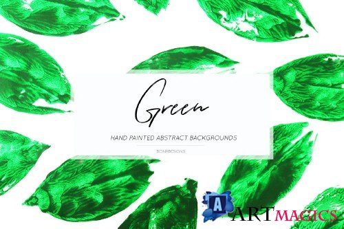 Green Abstract Backgrounds - 3980159