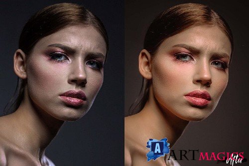 18 Perfect Skin Photoshop Actions, ACR and LUT presets - 300569