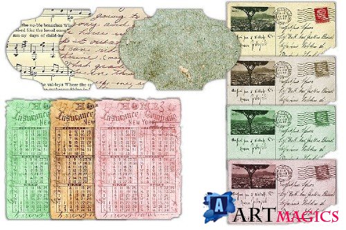Mega Scrapbooking Kit with free backgrounds - 303537