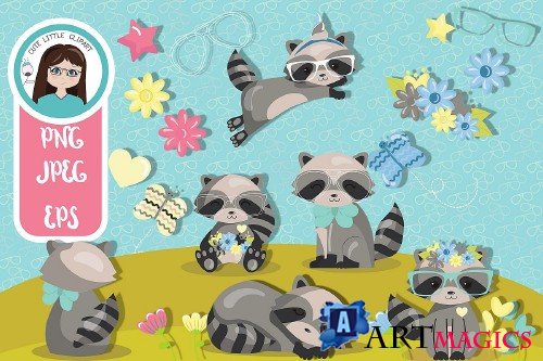 Racoon Cliparts - 293656