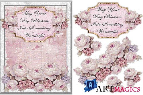 Mega Scrapbooking Kit with free backgrounds - 303537