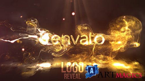 Gold Fluid Flame Reveal - Project for After Effects (Videohive)