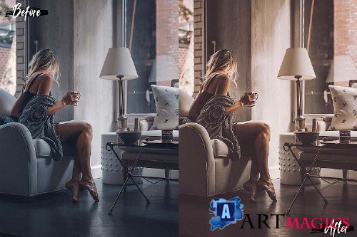 5 Vanilla Cream Actions, ACR and LUT presets - 305659