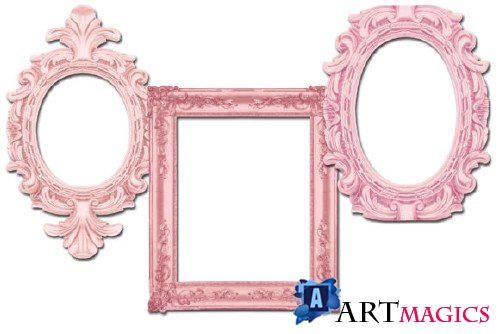 Vintage Pink Frames 1701006