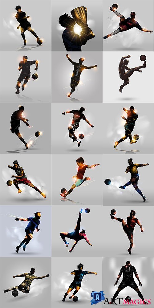  -   / Soccer player - Vector Graphics