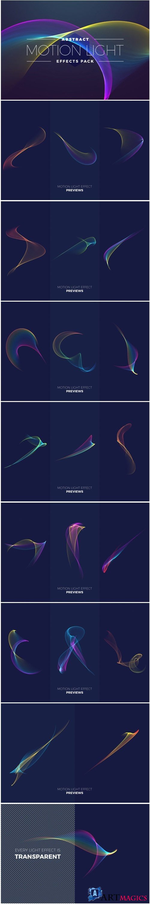 Abstract Motion Light Effects Pack