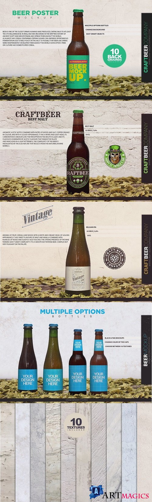 Beer Poster Template - 4012182