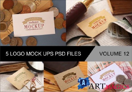 Photo Realistic Mock-ups Set of 5 V12 - 4043551