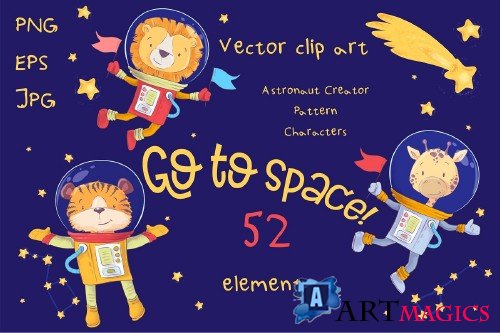 Space  vector clip art - 4056101