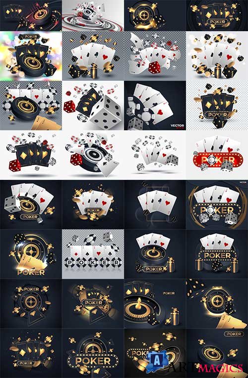 .  -   / Poker. Casino - Vector Graphics