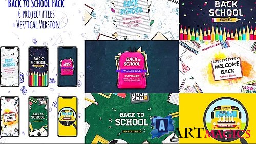 Back To School Pack 282483 - After Effects Templates