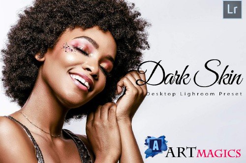 6 Dark Skin Desktop Lightroom Presets and ACR preset - 332003