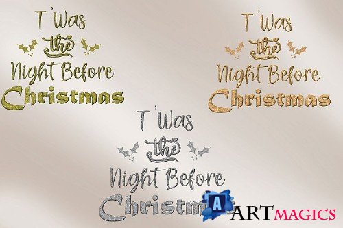 Christmas Quotes Mega Bundle with FREE Clipart - 332819