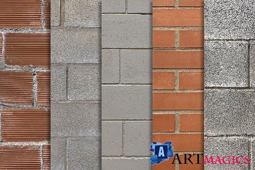 Brick Wall Textures x10 Vol 3 - 340263