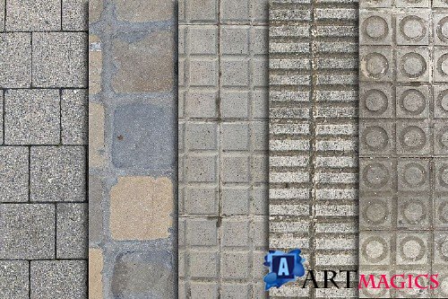 Street Floor Textures x10 Vol 2 - 333661