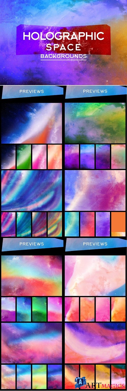 Holographic Space Backgrounds - 4043896