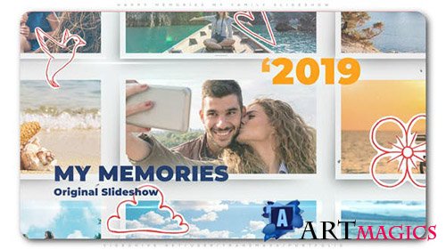 Happy Memories My Family Slideshow - Project for After Effects (Videohive)