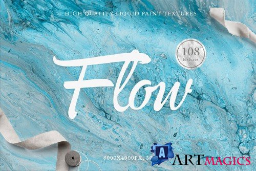 108 Flow Liquid Textures - 3038533