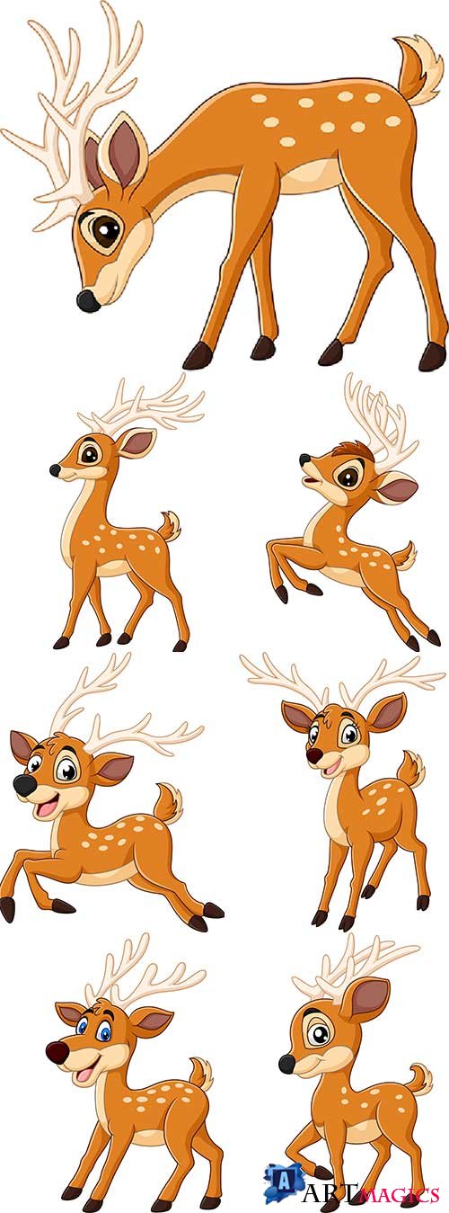    -   / Deer - Vector Graphics