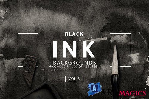 Only Ink & Marble Backgrounds Bundle - 2352589