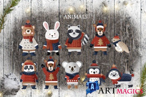 Christmas Things Clipart - 4111826