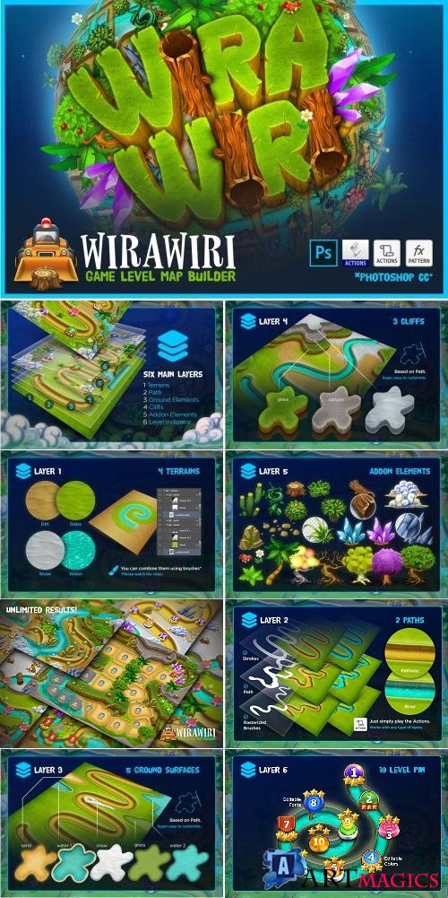 WIRAWIRI  Game Level Map Builder - 4084740