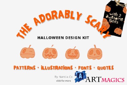 The Adorably Scary Design Kit Graphic