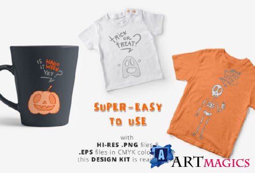 The Adorably Scary Design Kit Graphic
