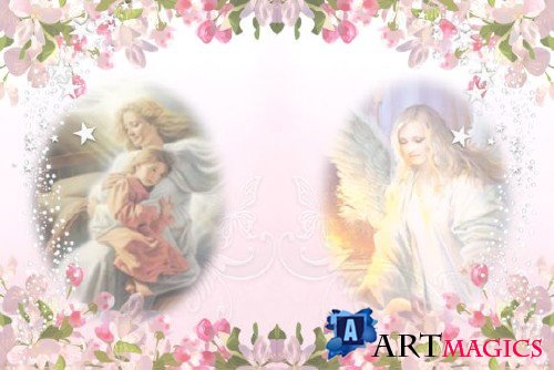 Angels Background Journal Pages